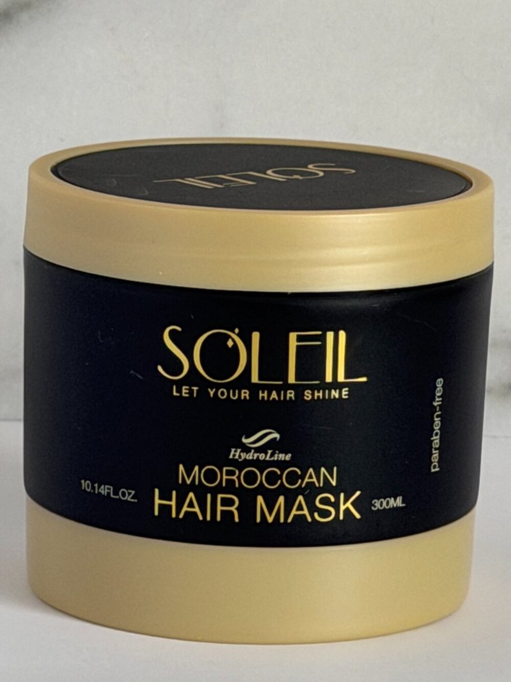 Soleil HydroLine Moroccan Hair Mask 10.14 oz / 300ml Paraben-Free Deep Condition